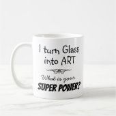 Super Glas Kunstenaar Mok (Links)