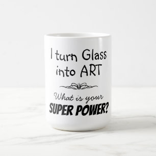 Super Glas Kunstenaar Mok
