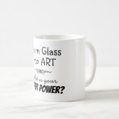 Super Glas Kunstenaar Mok (Voorkant rechts)