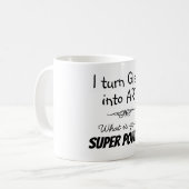 Super Glas Kunstenaar Mok (Voorkant links)