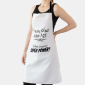 Super Glass Artist Apron Schort (Insitu)