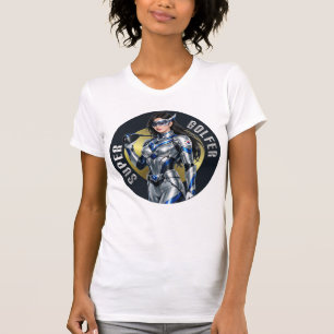 Super Golfer Vrouwen Golf T-Shirt