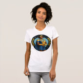 Super Golfer Vrouwen Golf T-Shirt (Voorkant volledig)