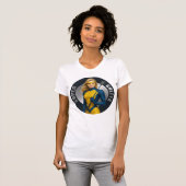 Super Golfer Woman's Golf T-Shirt (Voorkant volledig)