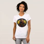 Super Golfer Woman's Golf T-Shirt (Voorkant volledig)