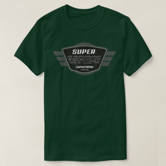 Super Gramps Top Grandpa Grootvaders Dag G (Design voorkant)