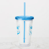 Super Grandpa Acryl Drinkbeker (Rechts)