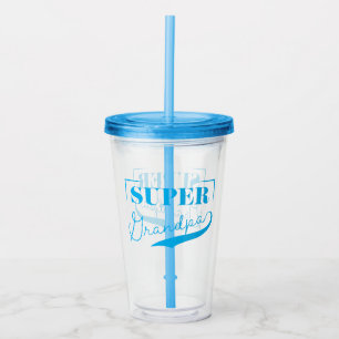 Super Grandpa Acryl Drinkbeker