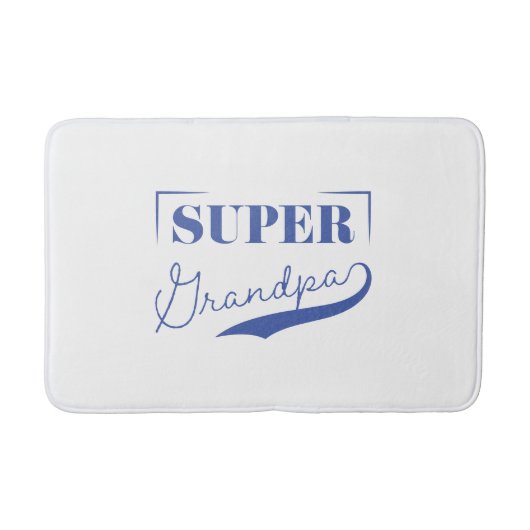 Super Grandpa Badmat (Voorkant)