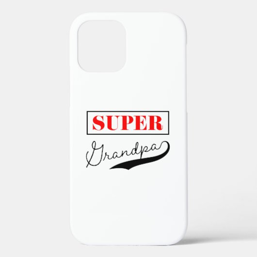 Super Grandpa Case-Mate iPhone Case (Achterkant)
