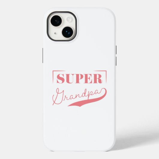 Super Grandpa Case-Mate iPhone Case (Achterkant)