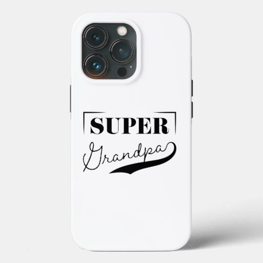 Super Grandpa Case-Mate iPhone Case (Achterkant)