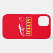Super Grandpa Case-Mate iPhone Case (Achterkant (horizontaal))