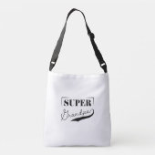 Super Grandpa Crossbody Tas (Achterkant)