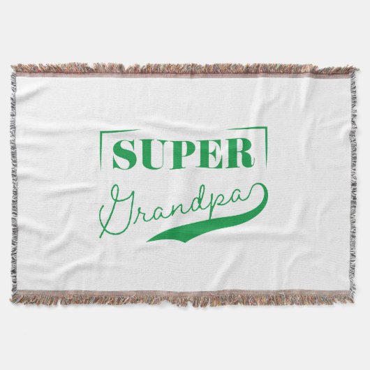 Super Grandpa Deken (Voorkant)