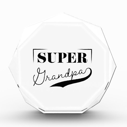 Super Grandpa Fotoblokken (Voorkant)