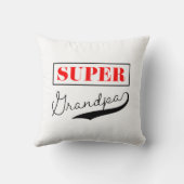 Super Grandpa Kussen (Achterkant)