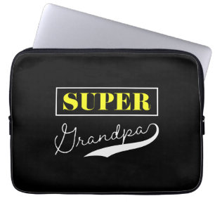 Super Grandpa Laptop Sleeve