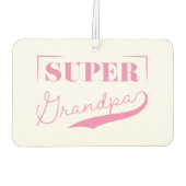 Super Grandpa Luchtverfrisser (Achterkant)