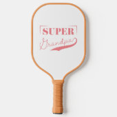 Super Grandpa Pickleball Paddle (Achterkant)