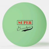 Super Grandpa Pingpongbal (Achterkant)