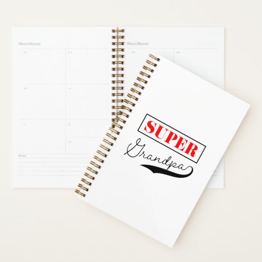 Super Grandpa Planner (Display)
