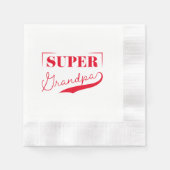 Super Grandpa Servet (Voorkant)
