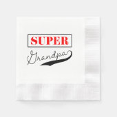 Super Grandpa Servet (Voorkant)