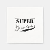 Super Grandpa Servet (Voorkant)