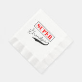 Super Grandpa Servet (Hoek)