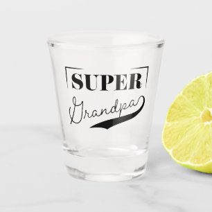 Super Grandpa Shot Glas