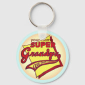 Super Grandpa sleutelhanger (Voorkant)