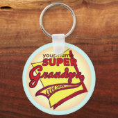 Super Grandpa sleutelhanger (Voorkant)
