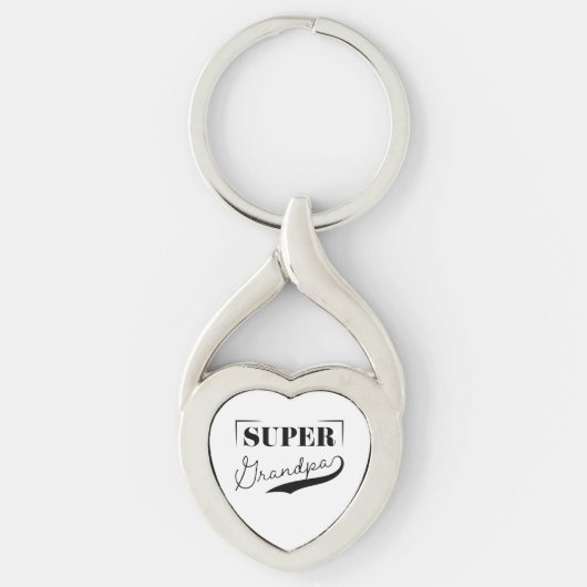 Super Grandpa Sleutelhanger (Voorkant)