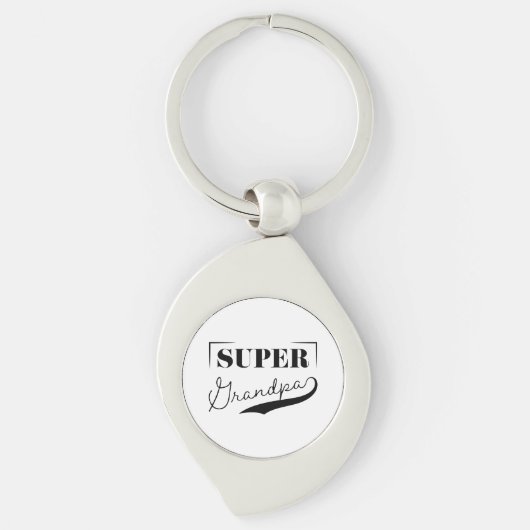 Super Grandpa Sleutelhanger (Voorkant)