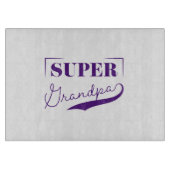 Super Grandpa Snijplank (Voorkant)