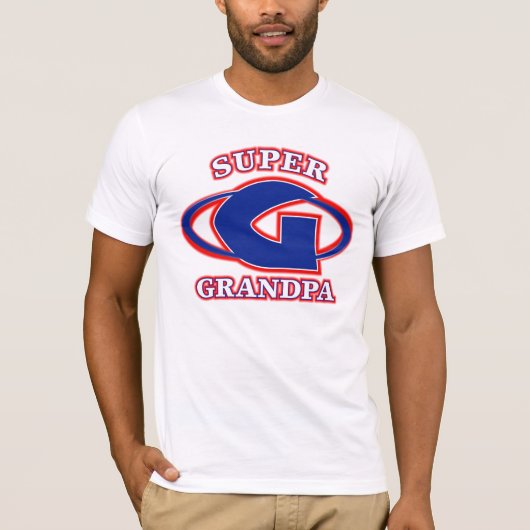 Super Grandpa T-Shirt (Voorkant)