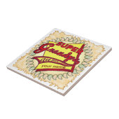 Super Grandpa Tegeltje (Zijkant)