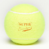 Super Grandpa Tennisballen (Achterkant)