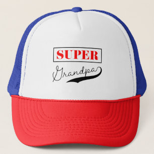 Super Grandpa Trucker Pet