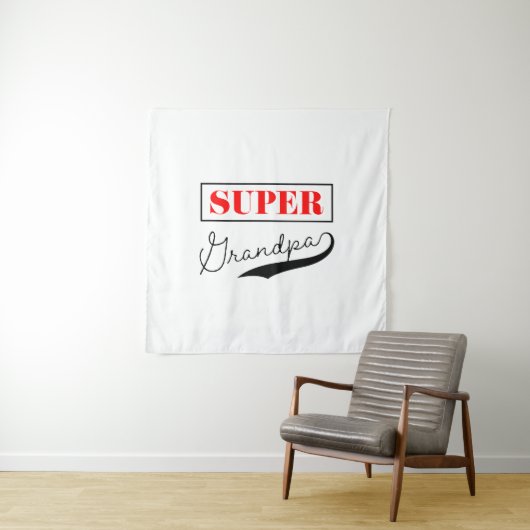 Super Grandpa Wandkleed (In situ)