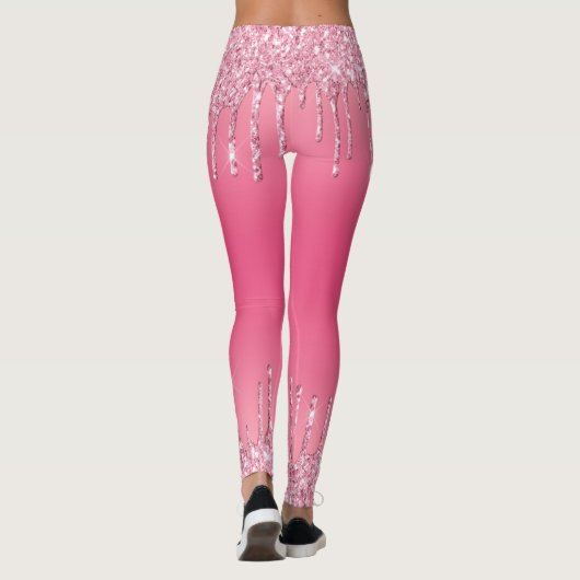 Super grappige aangepaste gedrukte leggings (Achterkant)
