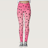 Super grappige aangepaste gedrukte leggings (Voorkant)