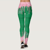 Super grappige aangepaste gedrukte leggings (Achterkant)