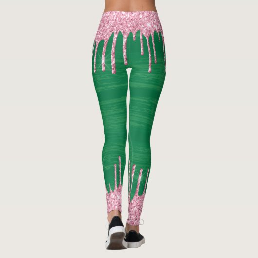 Super grappige aangepaste gedrukte leggings (Achterkant)