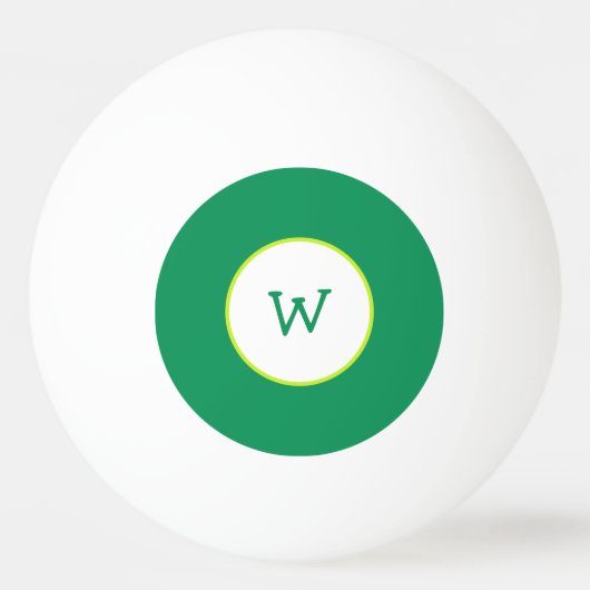 Super Green Ping Pong Ball (Voorkant)