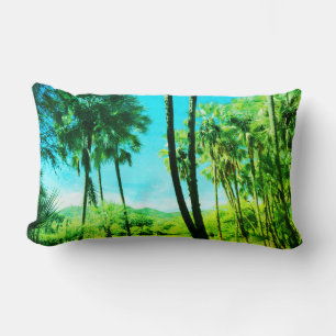 Super Groene Tropische Vibes Tuinkussen Kussen