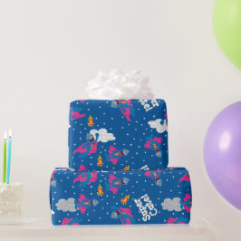 Super Grover 2.0 Night Sky Patroon Cadeaupapier