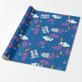 Super Grover 2.0 Night Sky Patroon Cadeaupapier