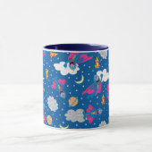 Super Grover 2.0 Night Sky Patroon Mok (Midden)